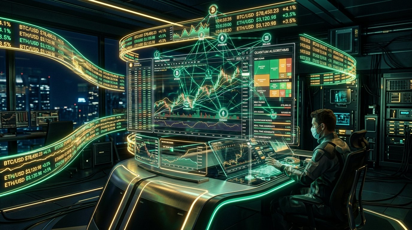 High-Frequency Algorithmic Systems & Cryptographic Ledgers: Real-Time Telemetry at Scale