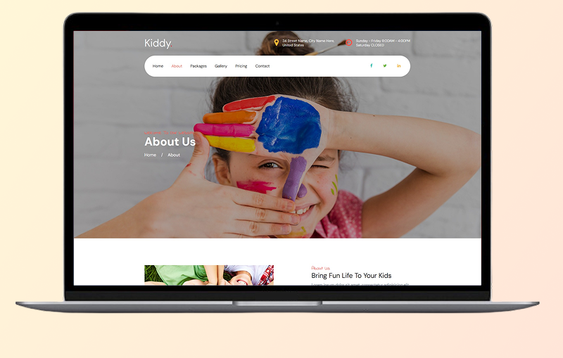 Kiddy - Enterprise Web Engineering | SGR Software Solution