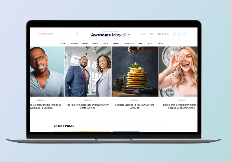 Awesome Magazine - Enterprise Web Engineering | SGR Software Solution