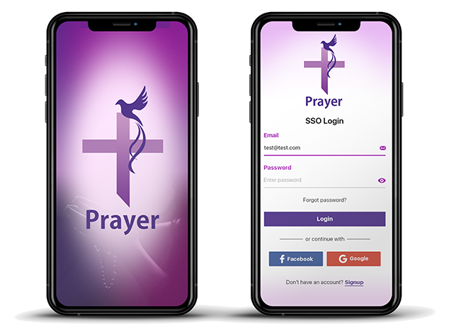 Prayer App - Mobile App Engineering | SGR Software Solution